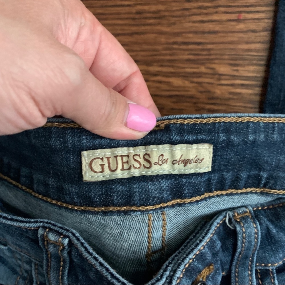 Guess Straight legs dark wash Jeans - Picture 7 of 9